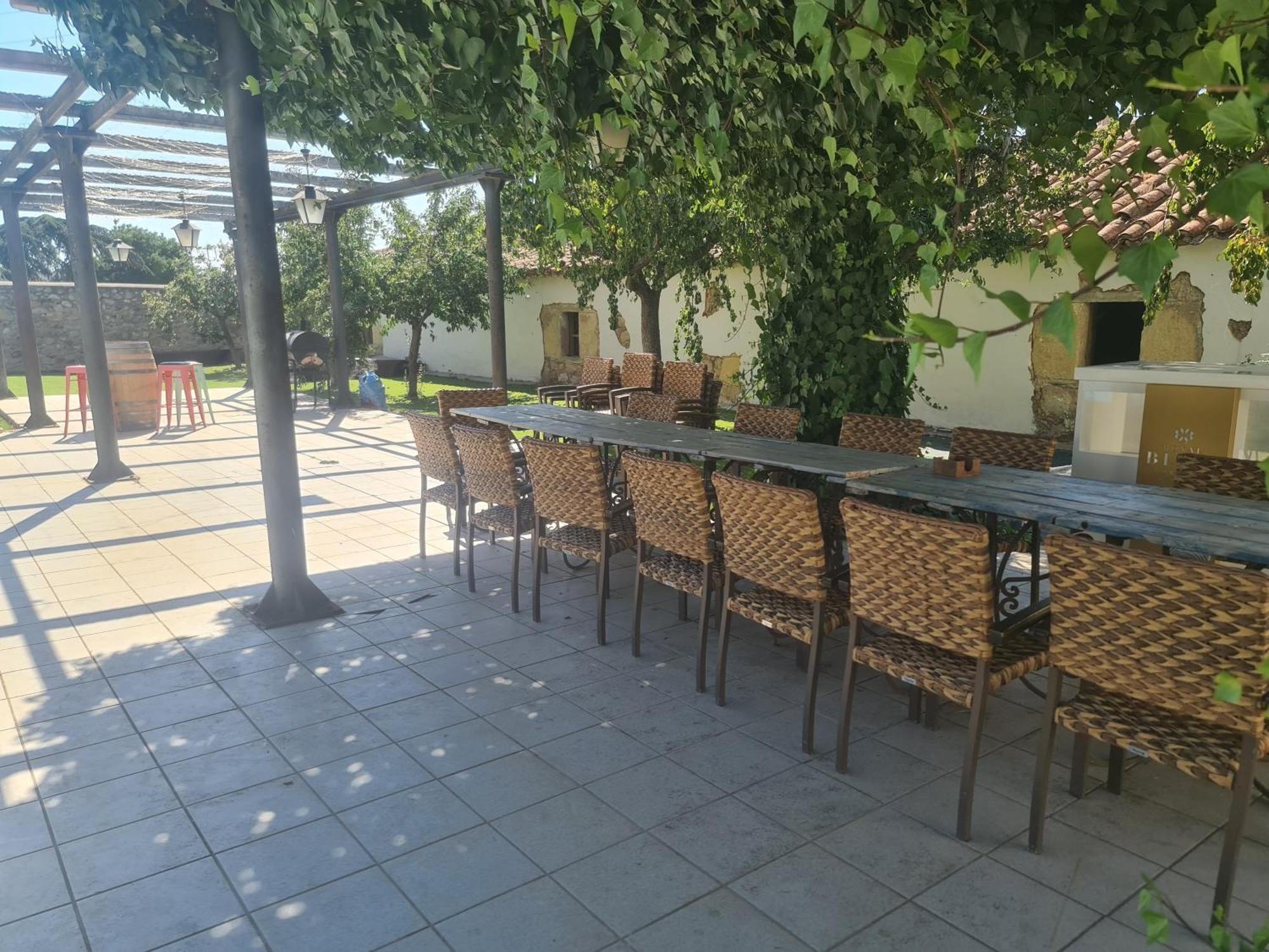 Casa Rural Palacio Conde De Aldana Con Piscina Entre Encinares Y Dehesas Terradillos المظهر الخارجي الصورة