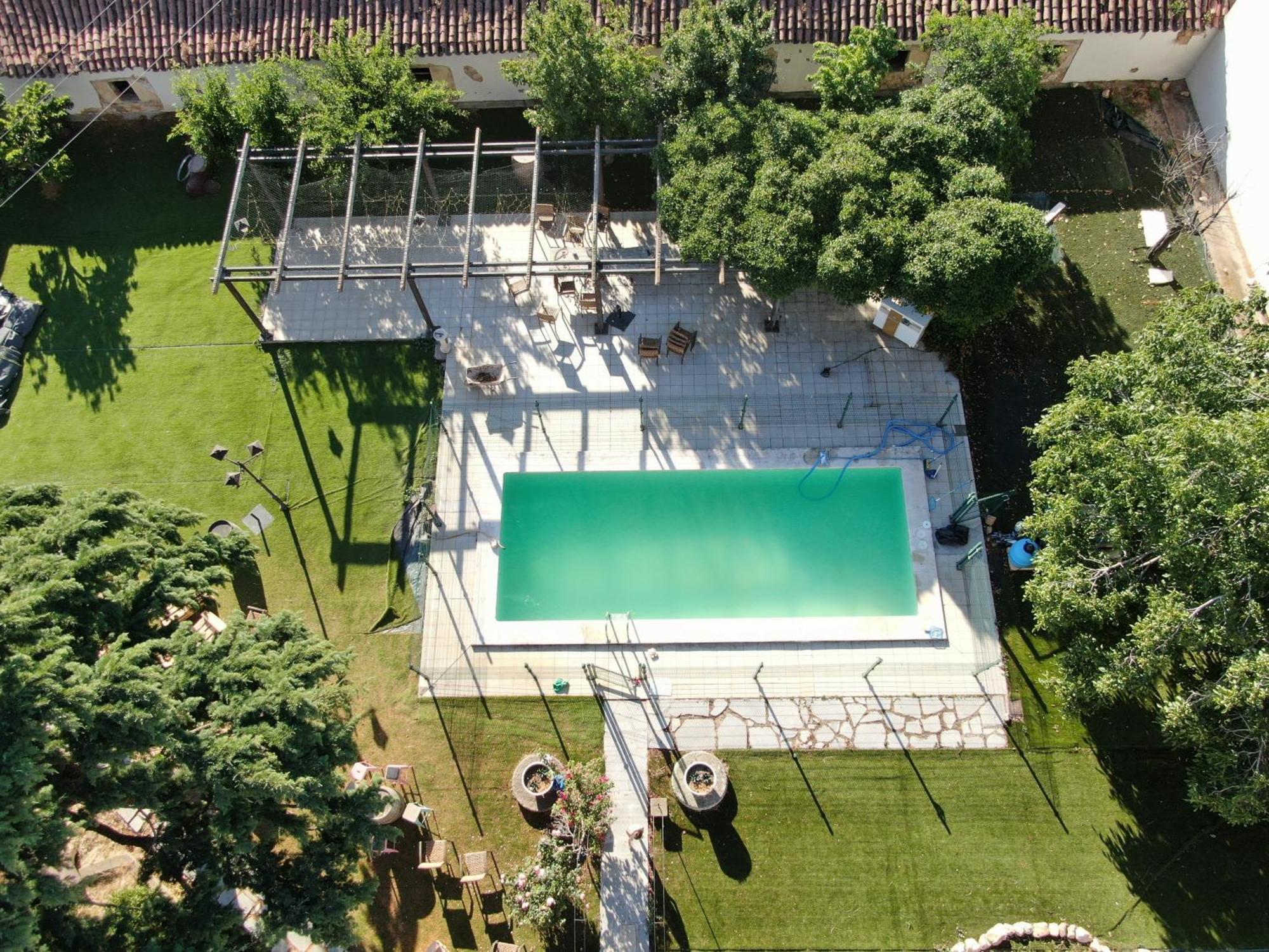 Casa Rural Palacio Conde De Aldana Con Piscina Entre Encinares Y Dehesas Terradillos المظهر الخارجي الصورة
